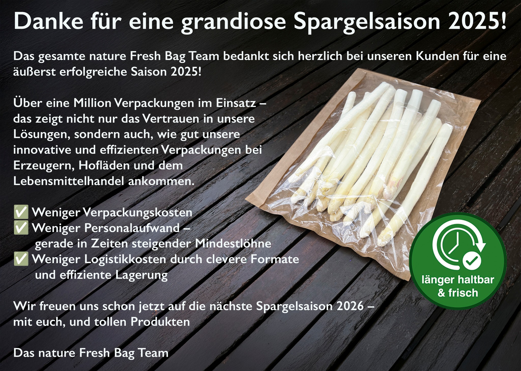 Danke Spargelsaison