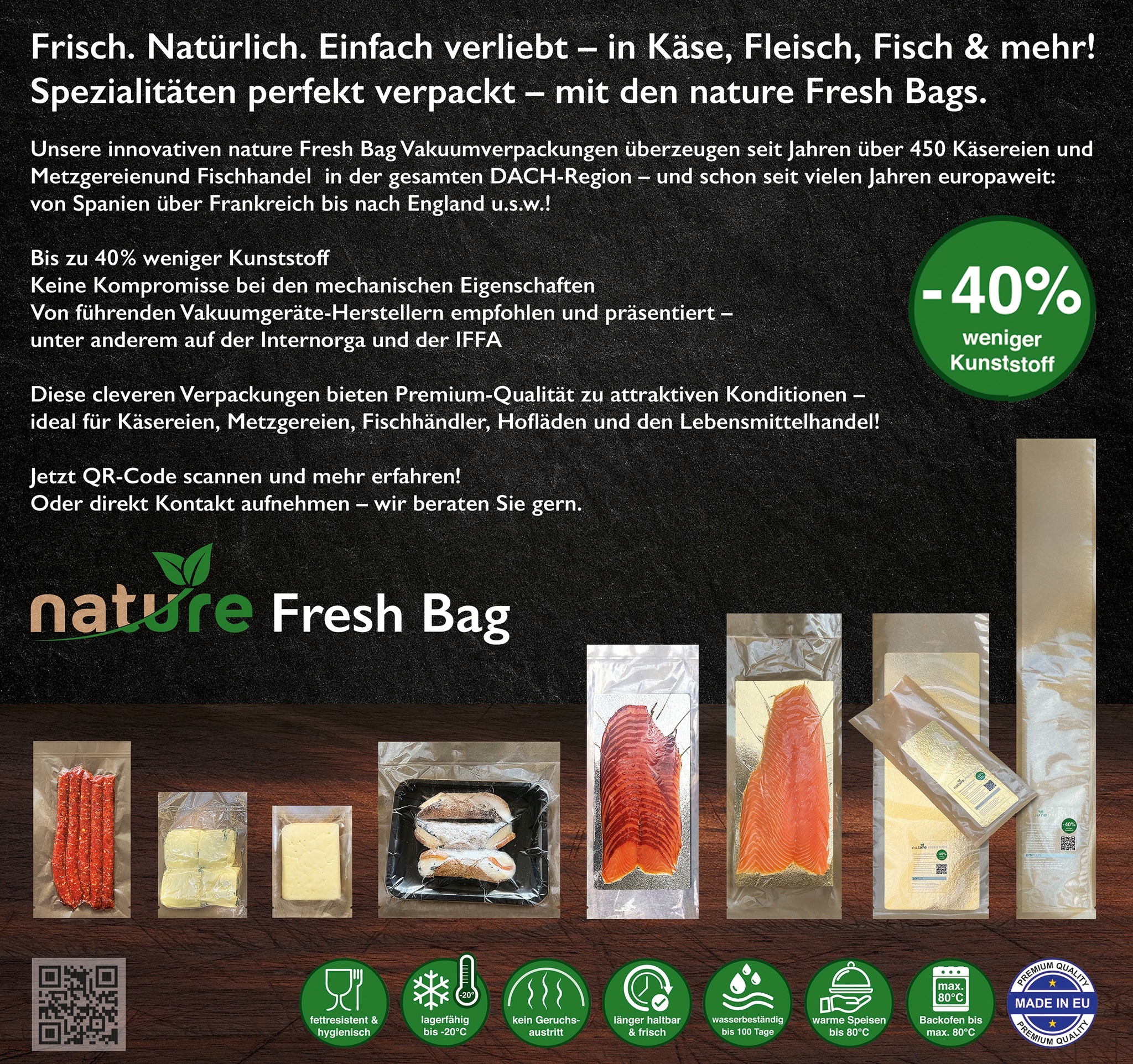 Kaese Fisch und Fleisch