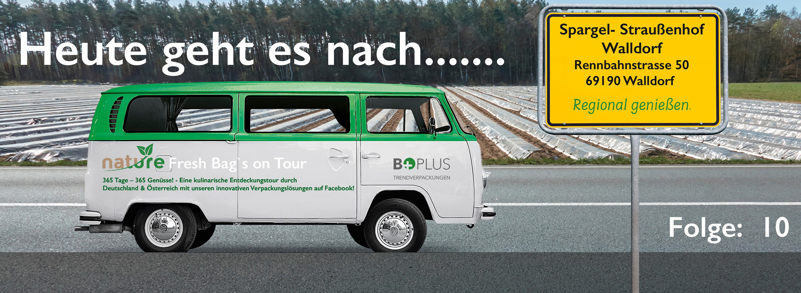 010 nature Fresh Bags onTour BUS Walldorf