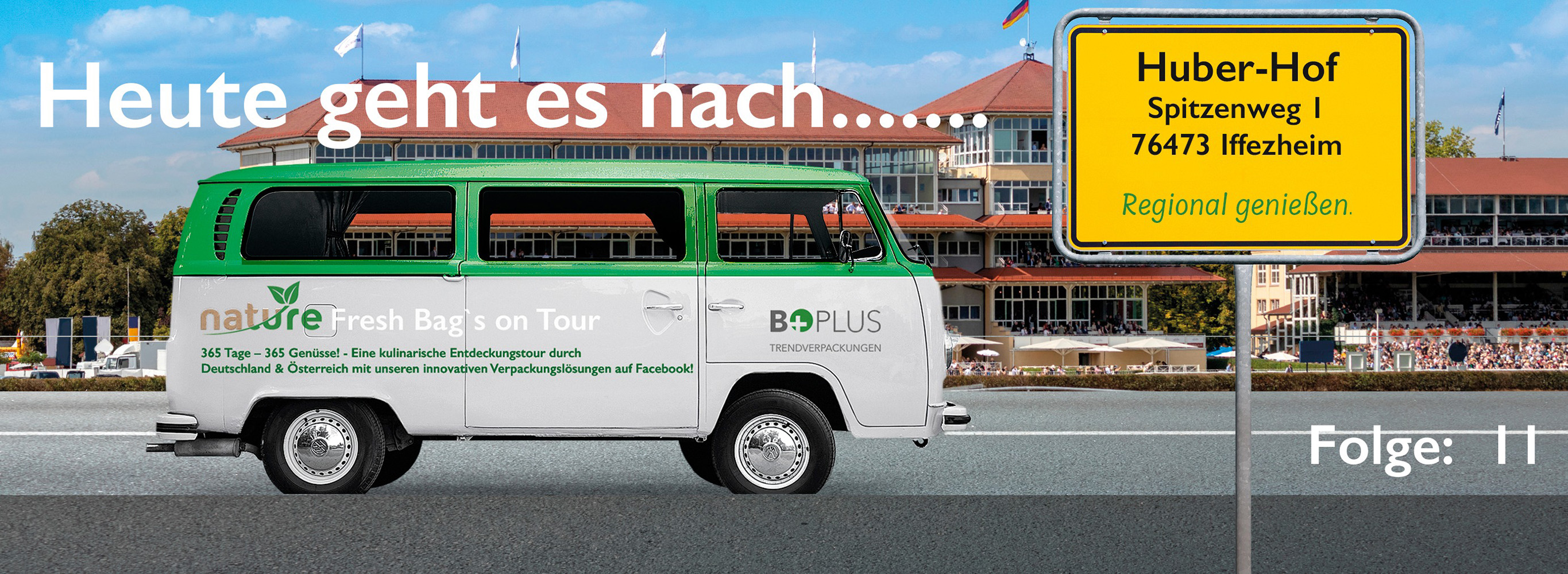 010 nature Fresh Bags onTour BUS Walldorf