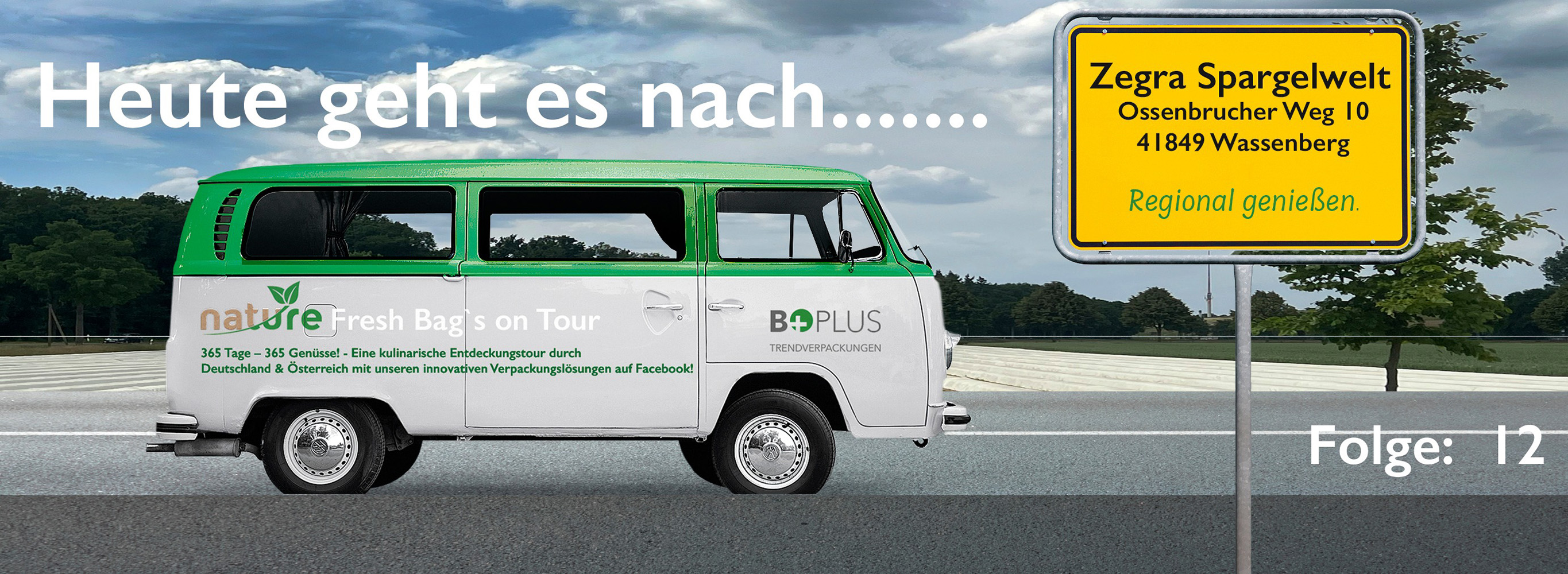 012 nature Fresh Bags onTour BUS Zegra