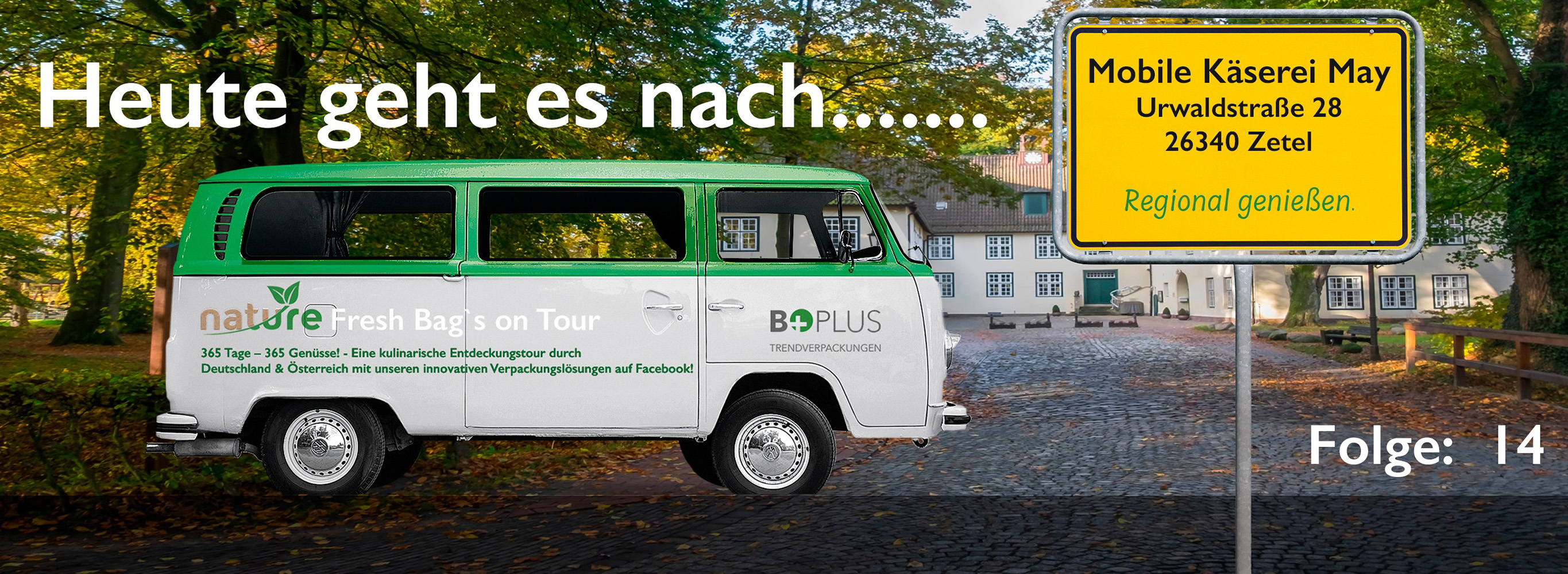 014 nature Fresh Bags onTour BUS Kaeserei May