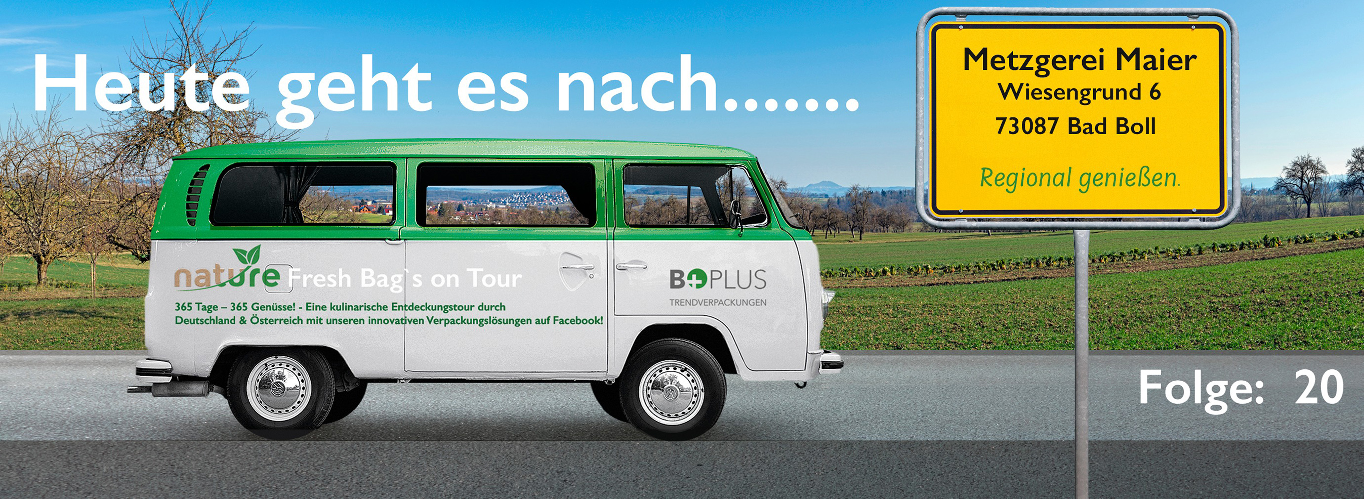 020 nature Fresh Bags onTour BUS Metzgerei Maier